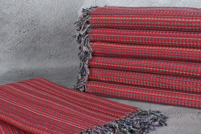 Sand-Resistant Peshtemal, Organic towel, Mother Of The Groom Gift, 70x40 Cotton Geometric Towel, Turkish towel, Luxury towel, Luxury Beach Towel - 2