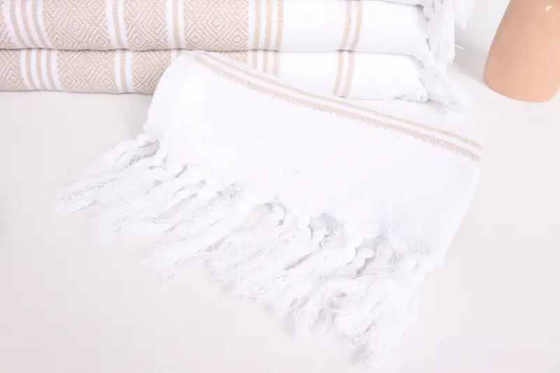 Personalized Hand Towel, Turkish Towel Hand Towel, Beach Theme Wedding Gift, Personalized Gift, 40x18 Cotton Diamond Towel, Valentines Day Gift - 4