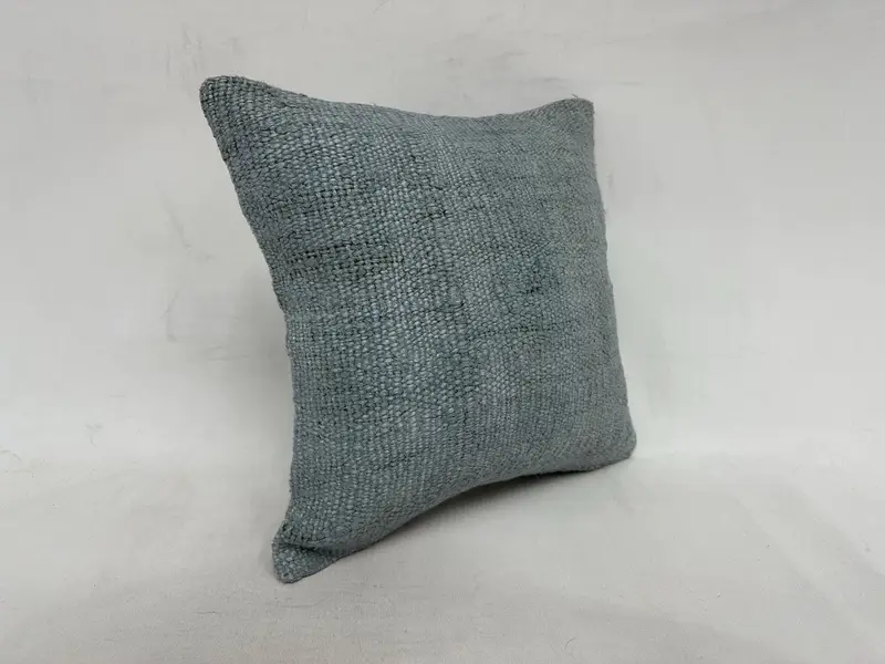 Nautical Throw Pillow Case, Interior Designer Pillow, Bright Pillow Cover, 16x16 Gray Pillow Cover, Pillow for Couch, Vintage Pillow, Pillow Cover - 3
