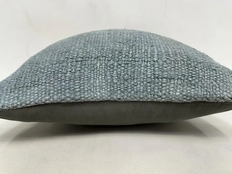 Nautical Throw Pillow Case, Interior Designer Pillow, Bright Pillow Cover, 16x16 Gray Pillow Cover, Pillow for Couch, Vintage Pillow, Pillow Cover - 5