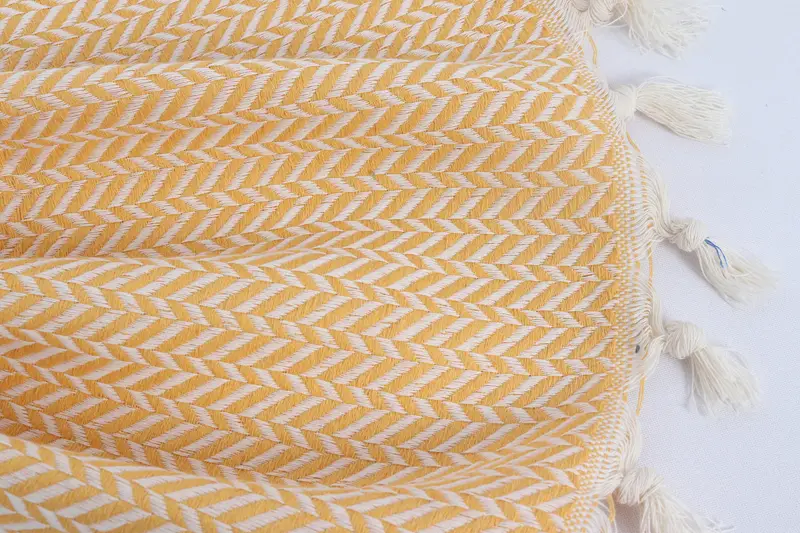 Gift For Bride, Monogram Hand Towel, Custom Hand Towel, Organic Towel, Summer Towel, Monogrammed Hand Towel, 36x18 Cotton Chevron Towel, Xmas Gifts - 8