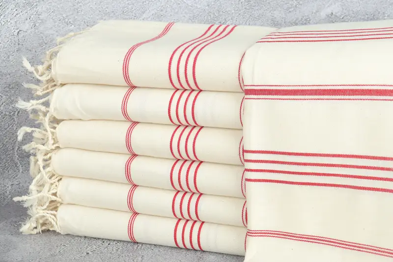 Wedding Gifts Towel, Cotton towel, 70x40 Linen Striped Towel, Best Beach Towel, Luxury Turkish beach towel with fringe, Bridal Shower Gifts - 1