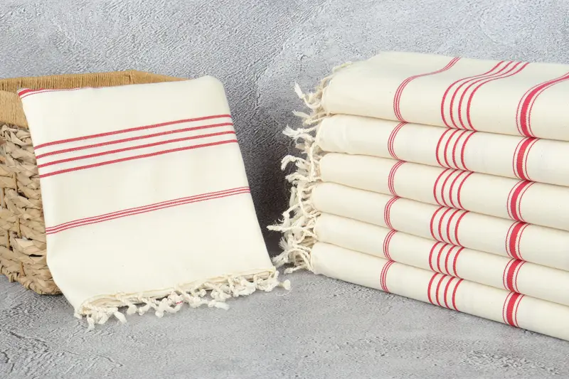 Wedding Gifts Towel, Cotton towel, 70x40 Linen Striped Towel, Best Beach Towel, Luxury Turkish beach towel with fringe, Bridal Shower Gifts - 3