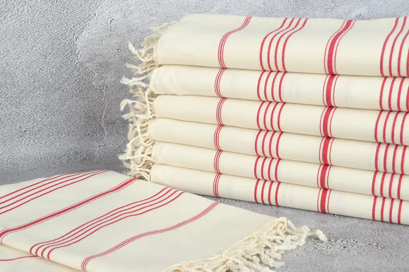 Wedding Gifts Towel, Cotton towel, 70x40 Linen Striped Towel, Best Beach Towel, Luxury Turkish beach towel with fringe, Bridal Shower Gifts - 2