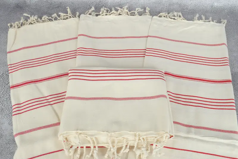 Wedding Gifts Towel, Cotton towel, 70x40 Linen Striped Towel, Best Beach Towel, Luxury Turkish beach towel with fringe, Bridal Shower Gifts - 4