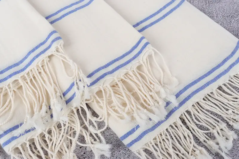 Merry Christmas Gifts, Personalized Gift, 80x36 Cotton Striped Towel, Florida Bachelorette Party Favors, Travel towel, Personalized Wedding Gift - 5
