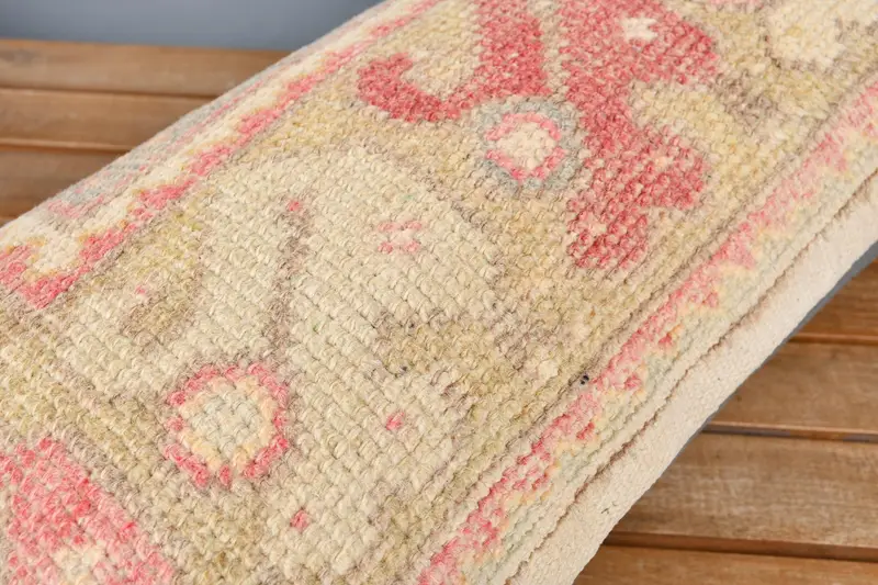 Antique Pillows, 12x24 Green Cushion, Turkish Kilim Pillow, Pillow Sham, Nautical Throw Pillow Cover, Indoor Pillow Cover, Gift Pillow - 3