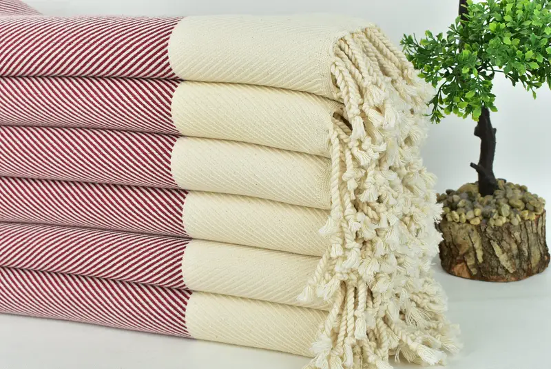 70x40 Cotton Striped Towel, Turkish beach towel, Gifts For Him, Personalized Gift, Bridesmaid Proposal Gift, Custom monogram Turkish beach towel USA - 3