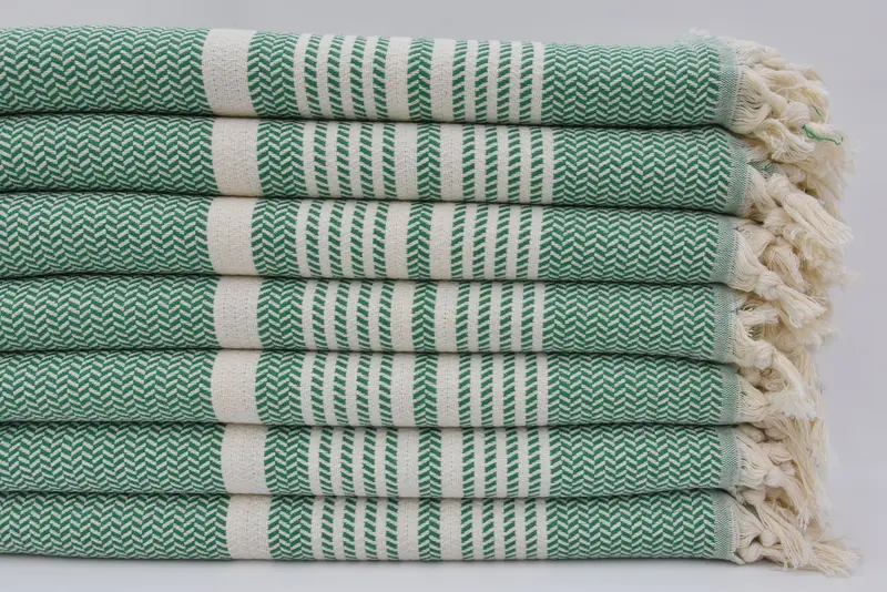 Organic Turkish towel, 70x40 Cotton Striped Towel, Family Gift Basket, Family Gift, Guest Towel, Turkish beach towel, Personalized Bridesmaid Gift - 1