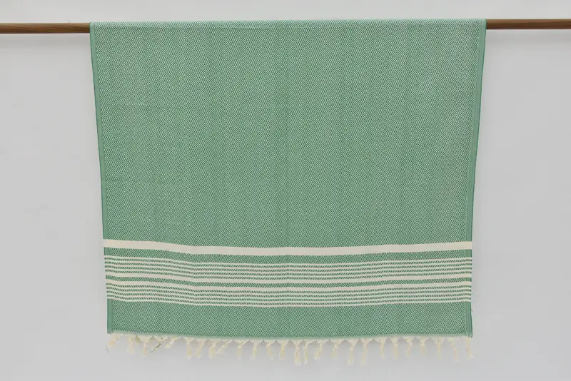 Organic Turkish towel, 70x40 Cotton Striped Towel, Family Gift Basket, Family Gift, Guest Towel, Turkish beach towel, Personalized Bridesmaid Gift - 8