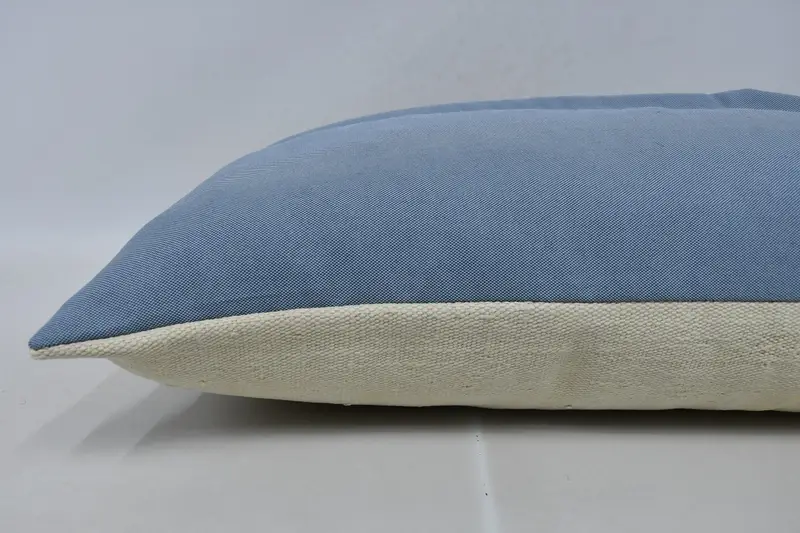Cushion, Pillow for Sofa, Boho Pillow Sham Cover, Handmade Pillow Case, Vintage Kilim Throw Pillow, 16x36 Beige Pillow, Neutral Cushion - 6