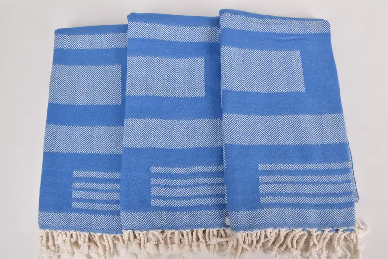 Peshtemal Towel, Bachelorette Party Favor, Extra large Turkish bath towel, Turkish hand towel, Monogram Turkish Towel, 68x38 Cotton Chevron Towel - 7