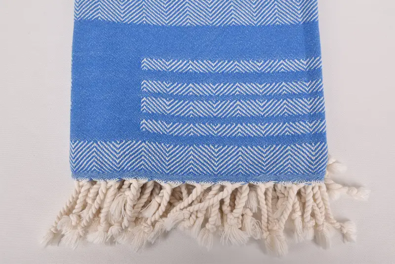 Peshtemal Towel, Bachelorette Party Favor, Extra large Turkish bath towel, Turkish hand towel, Monogram Turkish Towel, 68x38 Cotton Chevron Towel - 3