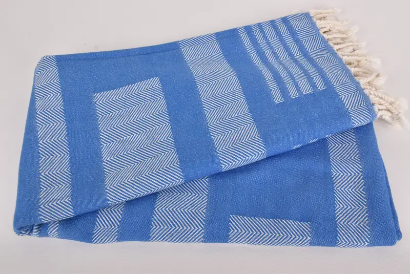 Peshtemal Towel, Bachelorette Party Favor, Extra large Turkish bath towel, Turkish hand towel, Monogram Turkish Towel, 68x38 Cotton Chevron Towel - 4