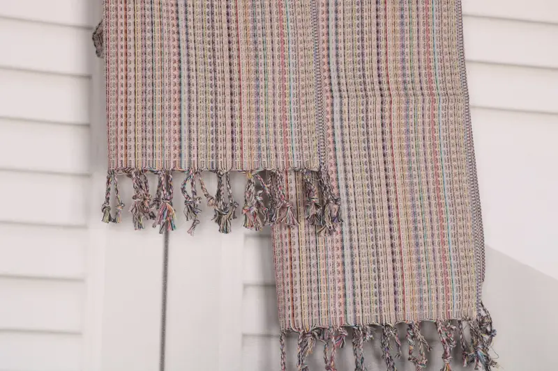 Turkish Hand Towel, Embroidery Towels, Bathroom Towels, Turkish Towel Hand Towel, Custom Name Towel, Organic Towel, 38x18 Cotton Geometric Towel - 8