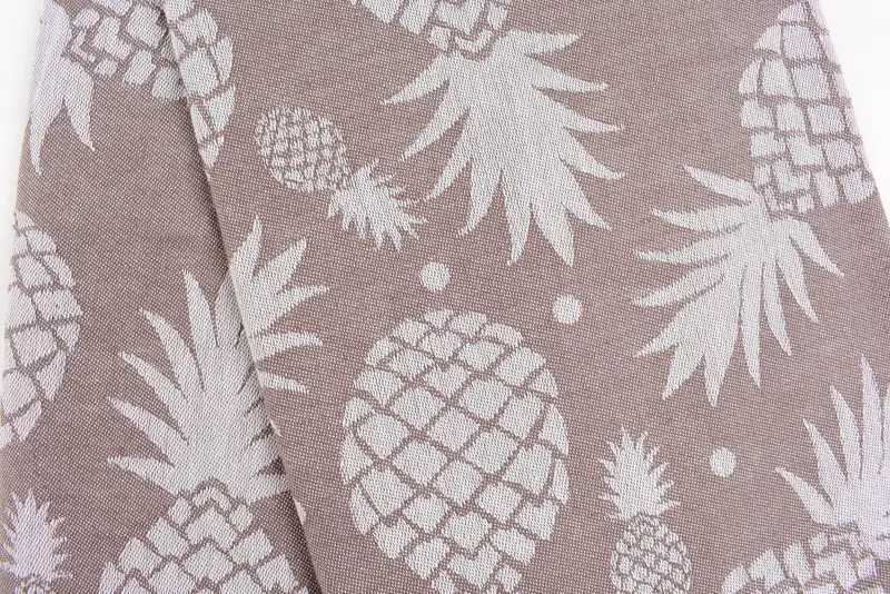 Quick-dry towel, Scarf Towel, Bachelorette Party Favors, 70x36 Cotton Pineapple Design Towel, Best Friend Christmas Gift, Personalized Turkish Towel - 4