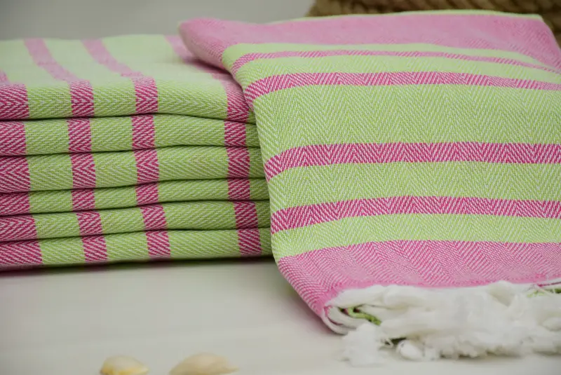 64x40 Cotton Chevron Towel, Bachelor Gifts, Cancun Bachelorette Party Gift Ideas, Peshtemal, Travel Towel, Bachelorette Party Favors, Handmade Gift - 1