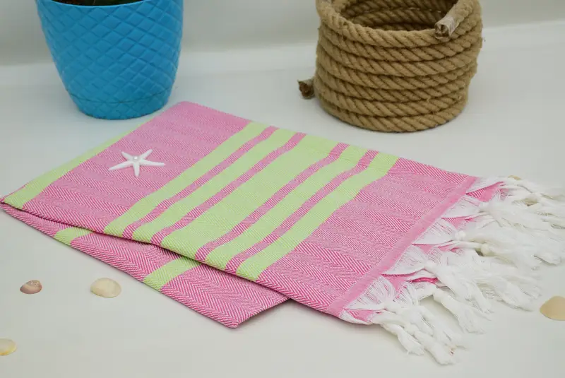 64x40 Cotton Chevron Towel, Bachelor Gifts, Cancun Bachelorette Party Gift Ideas, Peshtemal, Travel Towel, Bachelorette Party Favors, Handmade Gift - 6