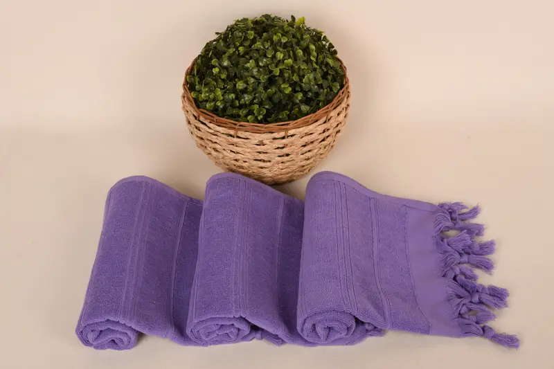 Damat hediyesi, plaj düğün lehine, seyahat havlusu, düğün hediyesi, küçük banyo havlu, düğün iyilikleri, 40x18 pamuklu çizgili havlu havlu - 8