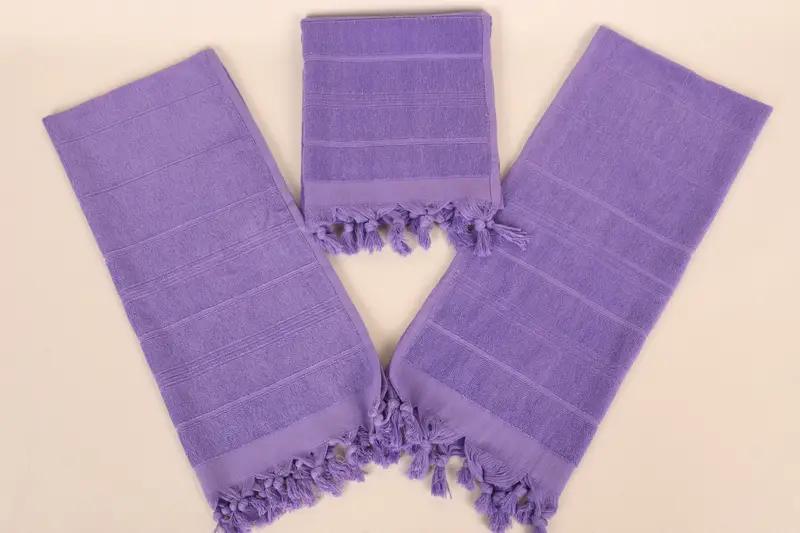 Damat hediyesi, plaj düğün lehine, seyahat havlusu, düğün hediyesi, küçük banyo havlu, düğün iyilikleri, 40x18 pamuklu çizgili havlu havlu - 6