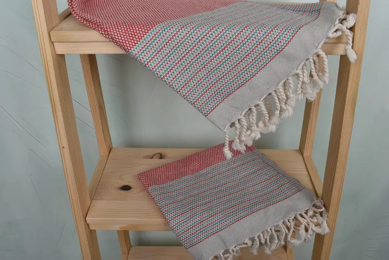 Personalized Dish Towel, Bridesmaid Gifts, Bridesmaid Proposal Gift, Decorative Towel, 36x20 Cotton Striped Towel, Turkish Tea Towel, Bachelor Towel - 5
