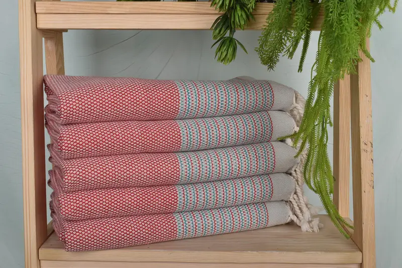 Personalized Dish Towel, Bridesmaid Gifts, Bridesmaid Proposal Gift, Decorative Towel, 36x20 Cotton Striped Towel, Turkish Tea Towel, Bachelor Towel - 1