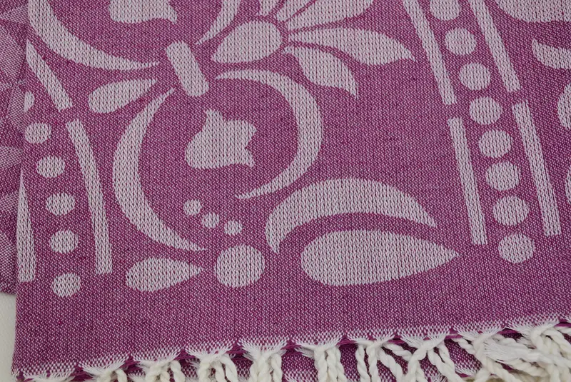Wedding For Favor, Housewarming Gift, 70x40 Cotton Round Design Towel, Peshtemal Towel, Bachelorette Party Gifts Bridesmaids, Best Beach Towel - 6
