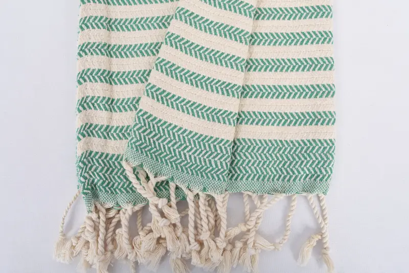 Bridesmaid Proposal Gift, Organic Towel, Monogrammed Hand Towel, Personalized Kitchen Towel, 40x18 Cotton Chevron Towel, Turkish Towel Hand Towel - 8