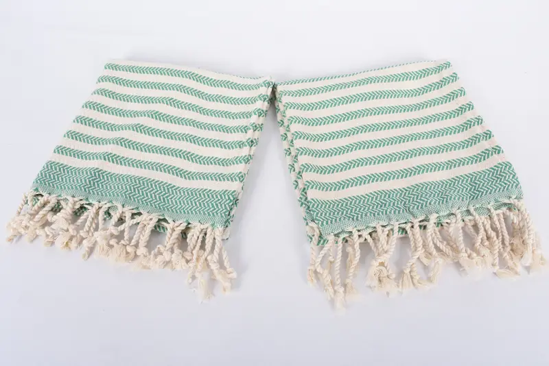 Bridesmaid Proposal Gift, Organic Towel, Monogrammed Hand Towel, Personalized Kitchen Towel, 40x18 Cotton Chevron Towel, Turkish Towel Hand Towel - 6