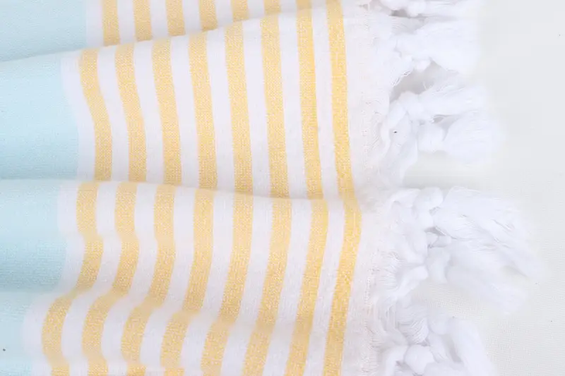 Sand-resistant towel, Best Beach Towel, 68x36 Cotton Striped Terry Towel, Gift For Bride, Turkish Towel USA, Florida Bachelorette Party Favors - 8