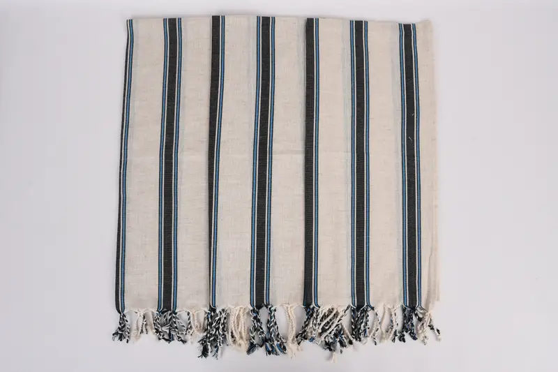 Özel el havlu, kişiselleştirilmiş mutfak havlu, monogram el havlu, onun için kişiselleştirilmiş hediye, 36x20 pamuklu çizgili havlu, Bachelorette havlu - 8