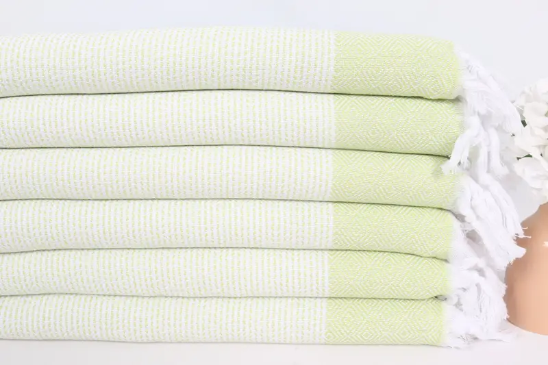 40x18 Cotton Diamond Towel, Personalized Hand Towel, Bathroom Towels, Family Gift, Personalized Dish Towel, Guest Towel, Best Friend Wedding Gift - 3