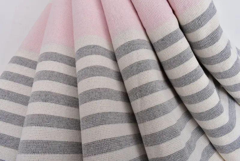 Bridesmaid Gifts, 36x18 Cotton Striped Terry Towel, Gift For Best Friend, Personalized Dish Towel, Bridal Shower Favors, Monogrammed Hand Towel - 5