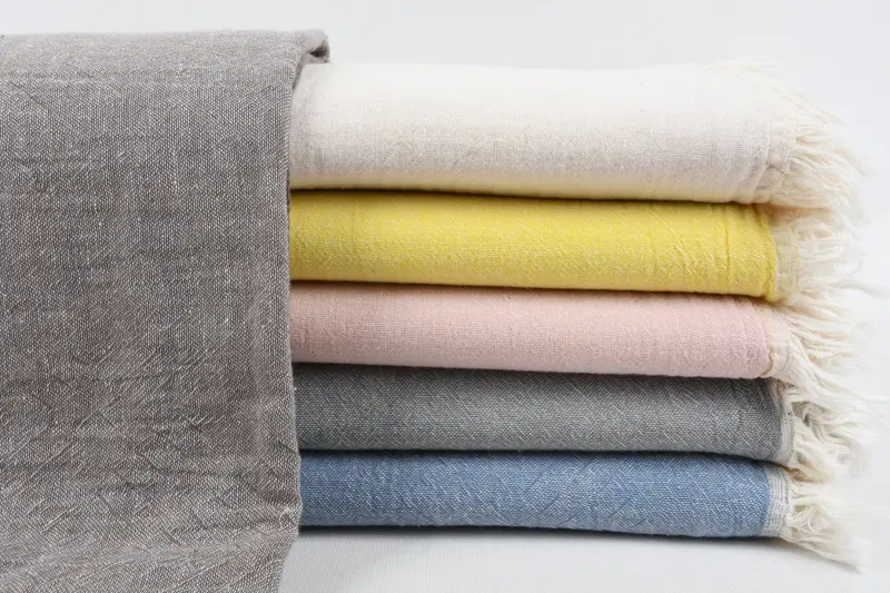 68x36 Cotton Double Face Towel, Gift For Coworker, Organic towel, Organic Turkish towel, Organic cotton Turkish peshtemal towel, Custom Towel - 1