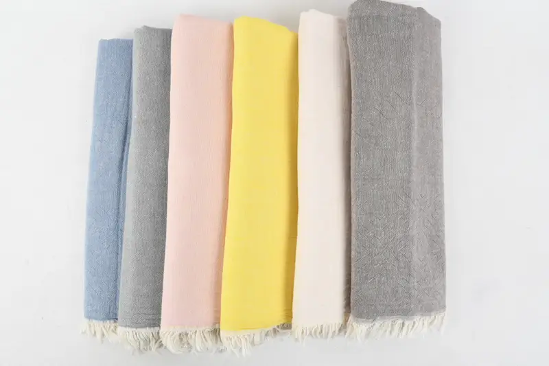 68x36 Cotton Double Face Towel, Gift For Coworker, Organic towel, Organic Turkish towel, Organic cotton Turkish peshtemal towel, Custom Towel - 5