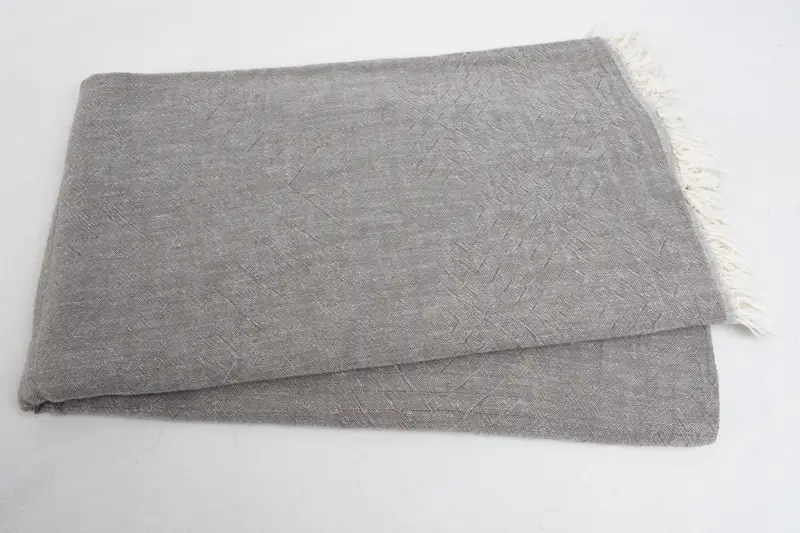 68x36 Cotton Double Face Towel, Gift For Coworker, Organic towel, Organic Turkish towel, Organic cotton Turkish peshtemal towel, Custom Towel - 3