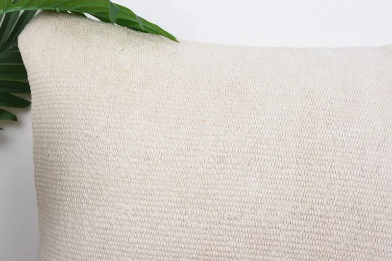 Couch Pillow Cover, Pillow for Couch, 16x24 White Pillow Cover, Pillow for Sofa, Cushion Cover, Turkish Pillow, Patio Pillow Case - 2