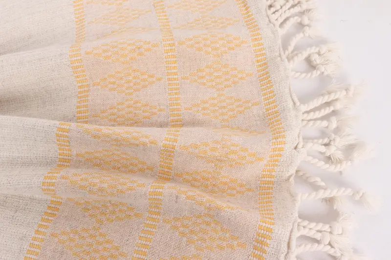 Wedding Favors, Halloween Gifts, Turkish Beach Blanket, Decorative Blanket, 100x88 Linen Kilim Design Towel, Bachelorette Party Favors - 8