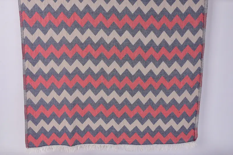 Sand-resistant towel, Bridal Shower Gift, Valentines Day Gift For Him, Bridesmaid Towel, 70x36 Cotton Chevron Towel, Absorbent Turkish towel - 8