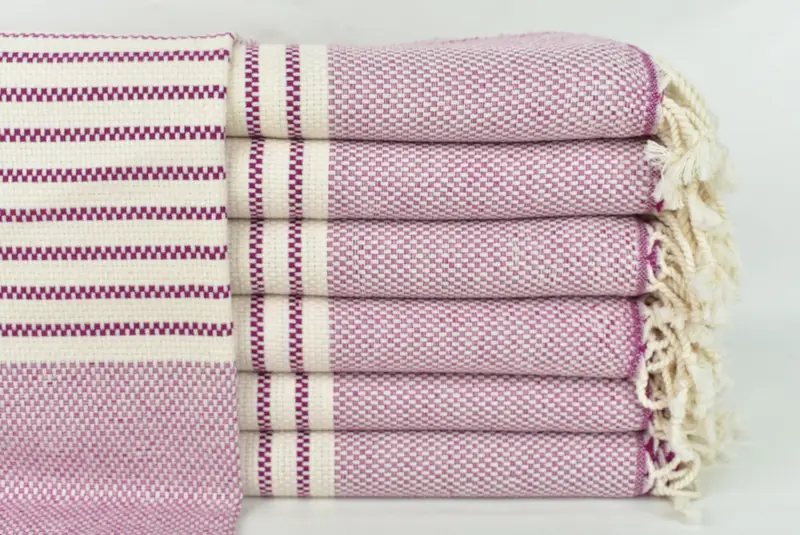 Gift For Him, Quick-dry towel, Turkish hand towel, 76x40 Cotton Striped Towel, Soft and absorbent Turkish towel, Valentines Day Gift, Spa Towel - 1