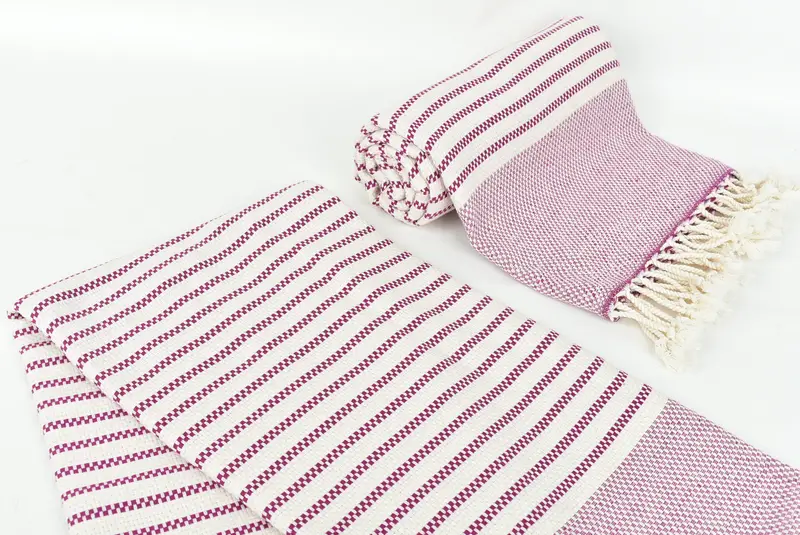 Gift For Him, Quick-dry towel, Turkish hand towel, 76x40 Cotton Striped Towel, Soft and absorbent Turkish towel, Valentines Day Gift, Spa Towel - 7