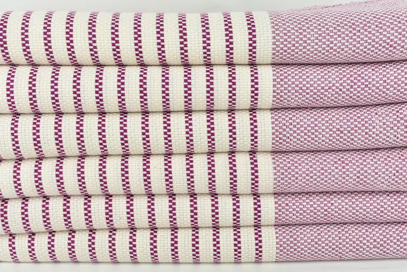 Gift For Him, Quick-dry towel, Turkish hand towel, 76x40 Cotton Striped Towel, Soft and absorbent Turkish towel, Valentines Day Gift, Spa Towel - 2