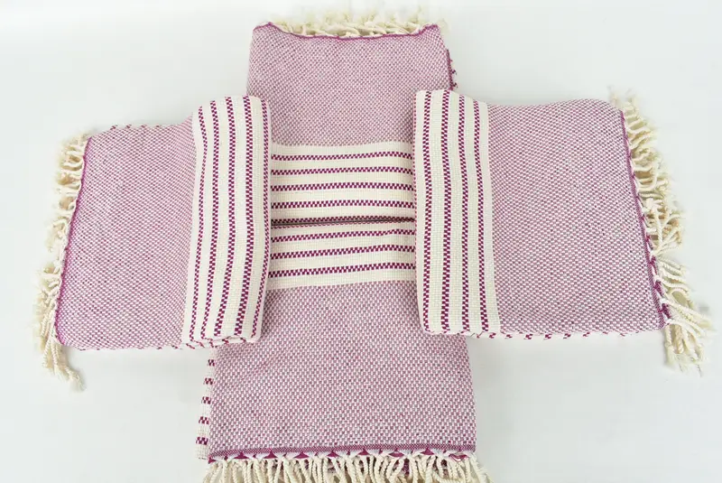 Gift For Him, Quick-dry towel, Turkish hand towel, 76x40 Cotton Striped Towel, Soft and absorbent Turkish towel, Valentines Day Gift, Spa Towel - 6