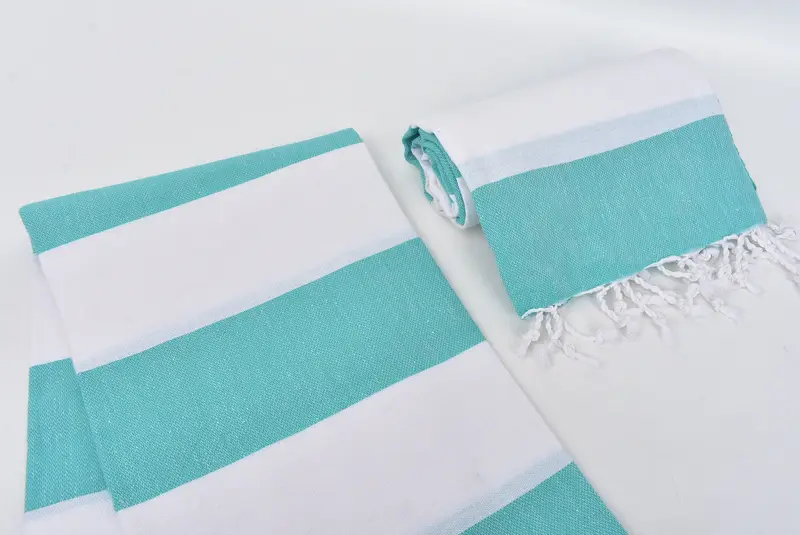 Bachelorette Party Favors Beach, Quick-Dry Beach Towel, Turkish towel, 70x40 Cotton Striped Towel, Turkish Bath Towel Set, Embroidered Towel - 7