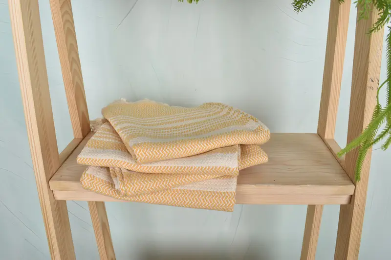 Turkish Towel Hand Towel, 40x18 Cotton Striped Towel, Christmas Gift, Wedding Favors, Gift For Her, Wedding Gift Kitchen Towel, Custom Hand Towel - 7