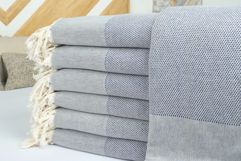 Boho Throw Blankets, Turkish Blanket, 96x80 Cotton Geometric Towel, Bridesmaid Proposal Gift, Bachelorette Large Towel, Bachelorette Gifts - 2