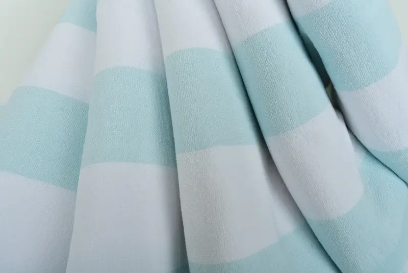 Personalized Beach Towel, Boyfriend Christmas Gift, Bachelorette Party Decorations, Bridal Shower Favors, 64x36 Cotton Striped Terry Towel - 5