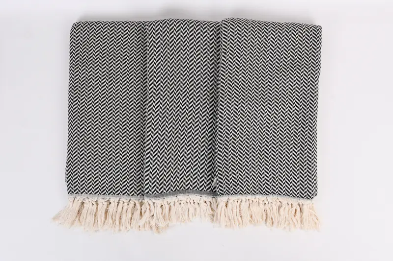 70x40 Cotton Chevron Towel, Thin towel, Gift For Him, Fringed Turkish towel for poolside, Bachelor Bachelorette Party Favors, Best Friend Gift Ideas - 7