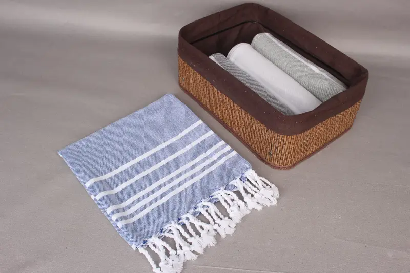 Mother Of The Groom Gift, Wedding Gift, Spa Towel, 38x18 Cotton Striped Towel, Wedding Anniversary Gift, Turkish Tea Towel, Wedding Favors - 7