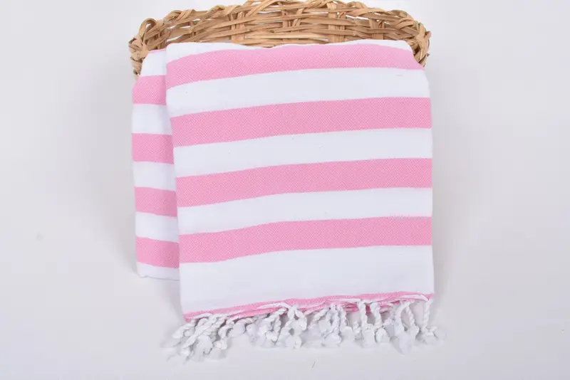 68x36 Cotton Striped Towel, Wedding Gift, Turkish hand towel, Valentines Gift, Turkish Towel Beach, Sand-free peshtemal towel for the beach - 5